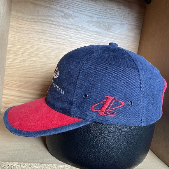 Vintage ESPN Sunday Night Football Logo Athletic Strapback Cap Hat NFL - Picture 3 of 9